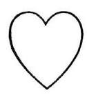 Heart coloring page