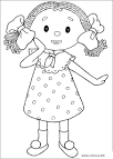 Andy Pandy coloring page
