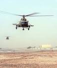 Afghan National Air Force Mi-17 Helicopter Over Camp Bastion ...