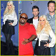 Christina Aguilera: 'The Voice' Season Two Press Junket! | Adam ...