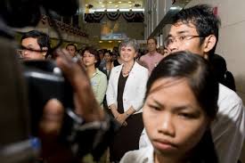 5/11/2008: Newly appointed Ambassador Carol RODLEY arrived in Cambodia just ... - VIJ2008078G0308