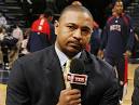 Mark Jackson utters with a