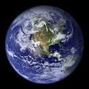 Imagen Satelital del Oeste del Mundo | Atlas Mundial