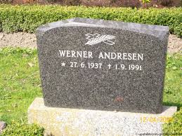Grab von Werner Andresen (27.06.1937-01.09.1991), Friedhof ...