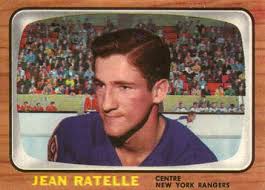 1966 Topps Jean Ratelle #29 Hockey Card - 86293