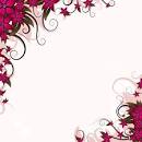 Floral Announcement Card 2 Vector | DragonArtz Designs