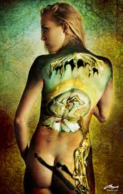 New Art Body Painting 