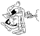Lucky Luke coloring page