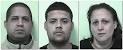 ... police photo From left, Jorge Rivera, Johnny Rivera, and Marilyn Nunez - 10607270-large