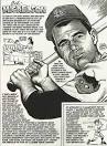 Les Moss, catcher, Ed