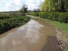 A week of spring showers has left a large puddle on the bend of this lane in - via Daymix