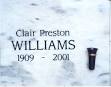Clair Preston Wi
lliams (1909 - ...