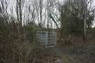 Kissing gate on the Eden Valley Walk near Hever Station - via Daymix