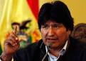 Serang Libya, Evo Morales