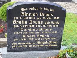Grab von Albert Bruns (01.03.1912-25.04.1932), Friedhof Spetzerfehn- - su005