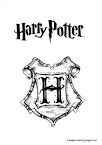 Harry Potter coloring page