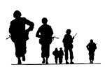 Coloring page soldiers - img 11870.