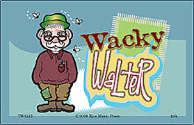 Wacky Walter - Jumbo Card Game - ae00-1094