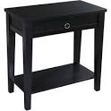 Avenue Six Banyan Foyer Table - Black | Meijer.