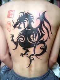 dragon tattoos