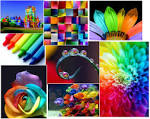 A vida é um cenário de cores