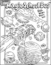 Magic Bus coloring page
