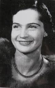 Caroline Prinzessin von Sachsen-Coburg und Gotha saß 1956 im ...