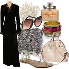 S T Y L I S H . M: Abaya Outfit Idea