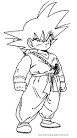 Dragon Ball Z coloring page