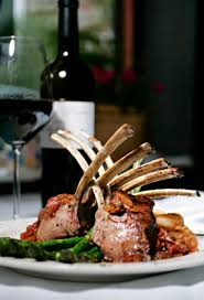 lamb and wine