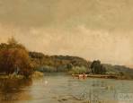An Autumn Morning, Hurley Reach - Rehs Galleries, Inc.