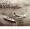 DC-3, SS Normandie, New York, 1938 Print at Art.