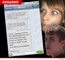 Justin bieber threatened to