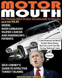 IWR Bush Cartoons - Motor Mouth Magazine - motor_mouth