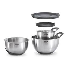Stainless Steel Mixing Bowls & Lids | 1.5 QT, 3 QT, 5 QT - Dash