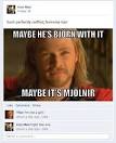 The Avengers Facebook Timeline