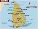Map of Sri Lanka