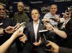 Cleveland Cavaliers owner DAN GILBERT decides NBA lottery luck ...