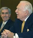 Walter Cronkite at a press