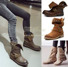 rePin image: Brown Leather Boots Women Knee on Pinterest