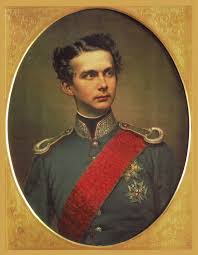 König Ludwig II Portrait n. Original Wilhelm Tauber 07 - Billerantik