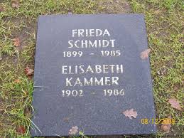 Grab von Elisabeth Kammer (1902-1986), Friedhof Sandhorst