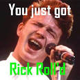 Rickrolling