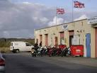 Motorcycle dealer, Forde Road, Newton Abbot. 'Motorcycle Mayhem', a unit on - via Daymix