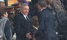 Fidel Castro hails brother Ra��ls handshake with Barack Obama.