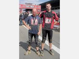 Sven Schottenhamel und David Heitmann sind kurz vor Ostern beim Strongman Run 2011 auf dem Nürburgring ins Ziel gekommen, mussten dafür aber reichlich ... - 1158252435-377784214_344-2M09