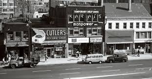 This photo of Cutler\u0026#39;s is from 1962, when Jayson Cutler still ran the store. The much-loved record player sign was taken down about 15 years ago, ... - newhaven_cutlers