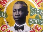 Cedric Smith's Mixed-Media Advertising Casts African Americans as Pitch ... - IMG_2173