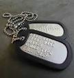 Dog Tags- Custom Personalized Military Identification