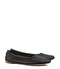 Designer Ballet Flats: Patent Leather Ballerina Flats | Tory Burch